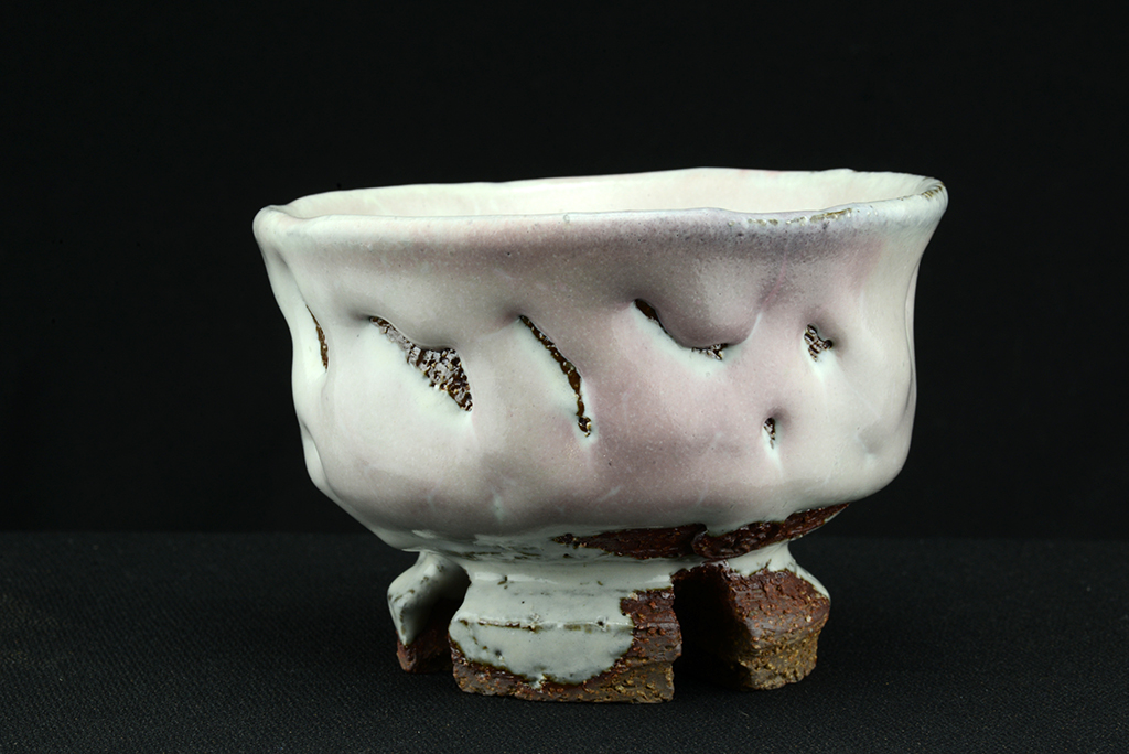 Yamane Seigan Nezumi Hagi Chawan